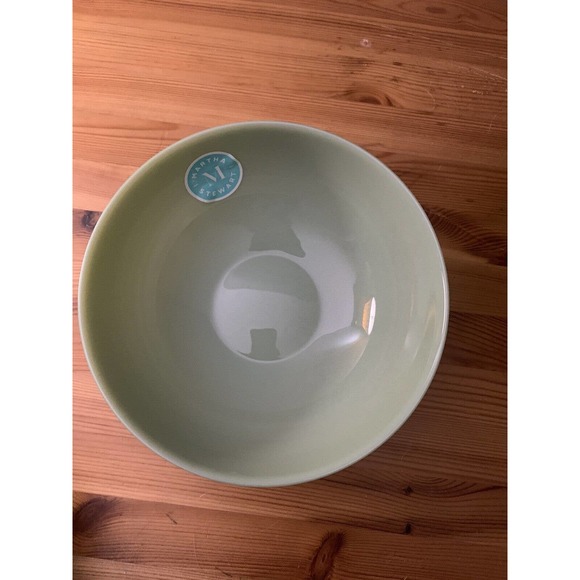 Martha Stewart Jadeite 8 inch Bowl, Gibson, New with tags - Picture 4 of 5